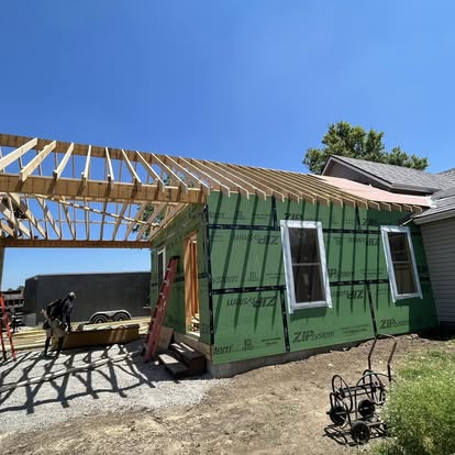 Garage Addition Framing