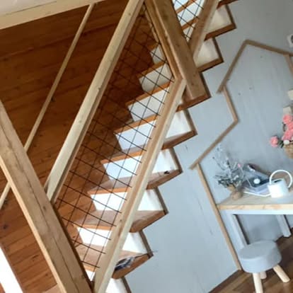 Open Riser Stairs
