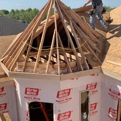 Turret Roof Framing