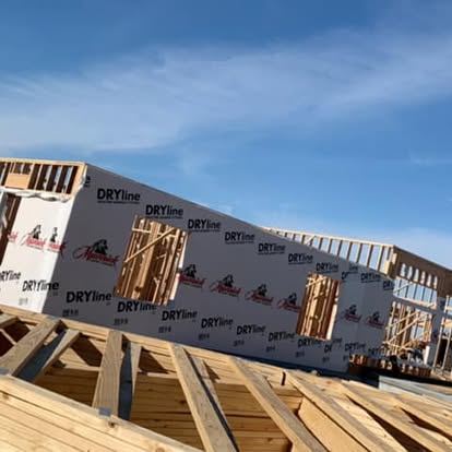 Long Wall Sheathing