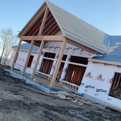 Timber Porch Entry